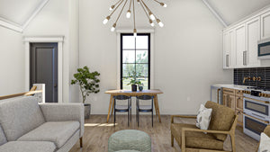 G7878-A Modern Cottage Family Room, 5 Bedrooms, 4 Bathrooms, 2 Half Bathrooms | Fort Worth 30346
