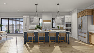 G7878-A Modern Cottage Kitchen, 5 Bedrooms, 4 Bathrooms, 2 Half Bathrooms | Fort Worth 30346