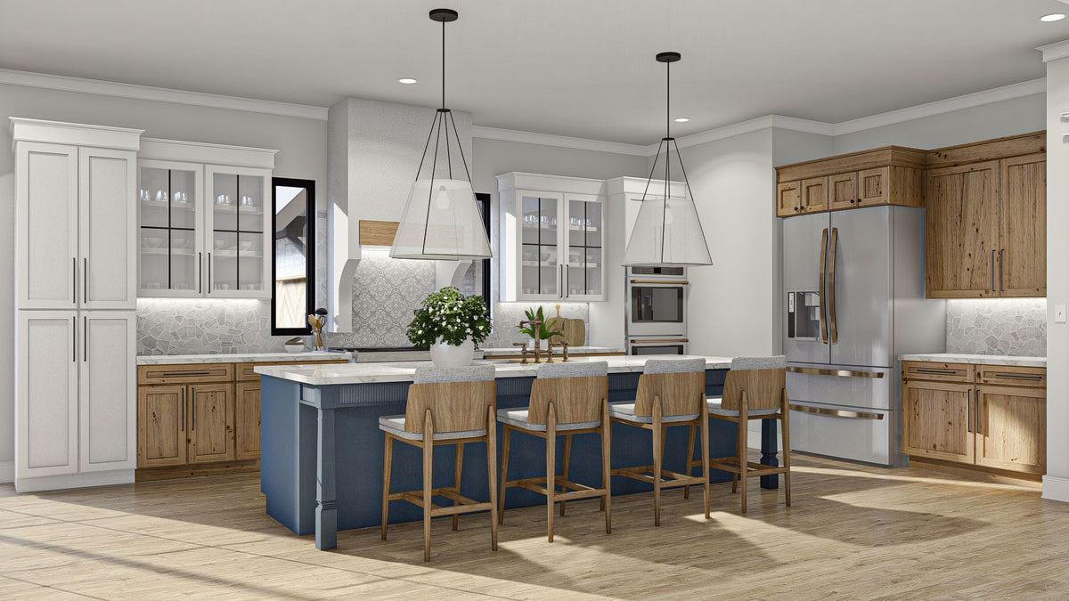 G7878-A Modern Cottage Kitchen, 5 Bedrooms, 4 Bathrooms, 2 Half Bathrooms | Fort Worth 30346