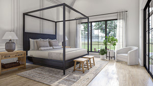 G7878-A Modern Cottage Master Bedroom, 5 Bedrooms, 4 Bathrooms, 2 Half Bathrooms | Fort Worth 30346