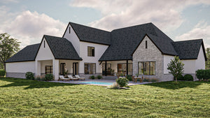 G7878-A Modern Cottage, 5 Bedrooms, 4 Bathrooms, 2 Half Bathrooms | Fort Worth 30346 Exterior-4