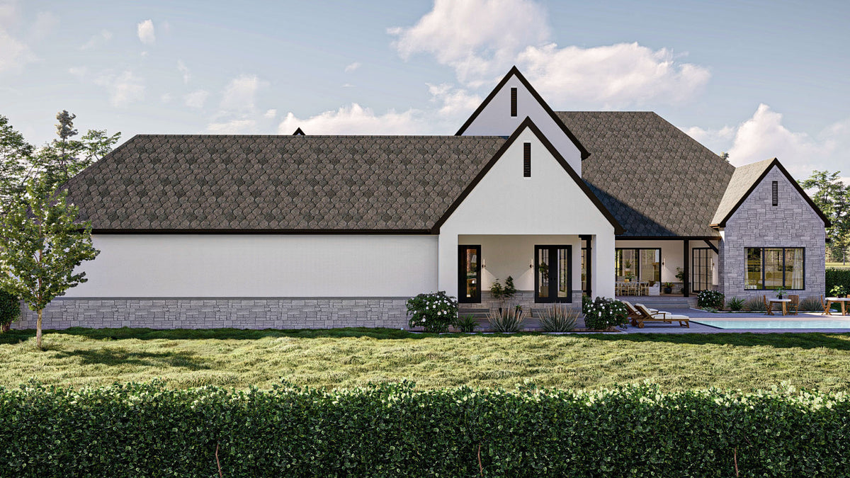G7878-A Modern Cottage, 5 Bedrooms, 4 Bathrooms, 2 Half Bathrooms | Fort Worth 30346 Exterior-5