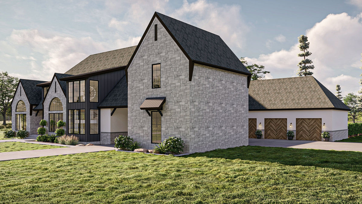 G7878-A Modern Cottage, 5 Bedrooms, 4 Bathrooms, 2 Half Bathrooms | Fort Worth 30346 Exterior-6