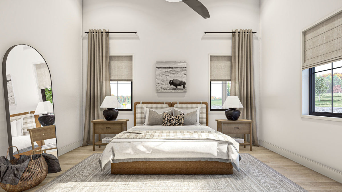 G7896-A Barndominium House Bedroom, 2 Bedrooms, 1 Bathroom | Springer Farm 30357 