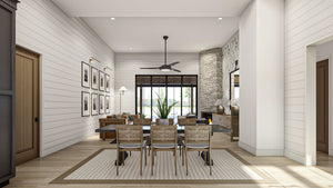 G7896-A Barndominium House Dining, 2 Bedrooms, 1 Bathroom | Springer Farm 30357 