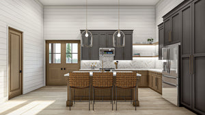 G7896-A Barndominium House Kitchen, 2 Bedrooms, 1 Bathroom | Springer Farm 30357 