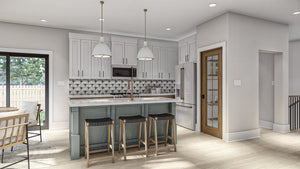 G7958-A Modern Farmhouse Kitchen, 3 Bedrooms, 2 Bathrooms | Highland Hills 30358 