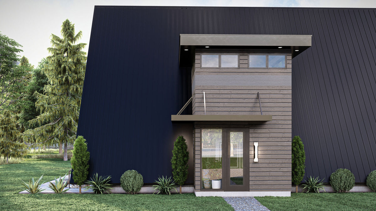 G7961-A Modern A-Frame House, 3 Bedrooms, 2 Bathrooms | Deadwood 30369 Exterior-7