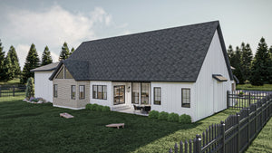 G7903-A Modern Farmhouse, 3 to 5 Bedrooms, 2 to3 Bathrooms | McClure 30397 Exterior-3