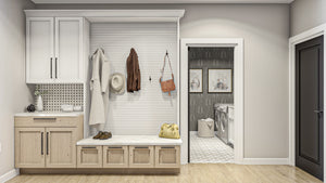 G7903-A Modern Farmhouse Mud Room, 3 to 5 Bedrooms, 2 to3 Bathrooms | McClure 30397 