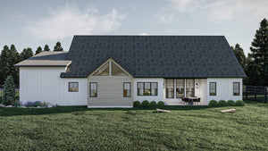 G7903-A Modern Farmhouse, 3 to 5 Bedrooms, 2 to3 Bathrooms | McClure 30397 Exterior-4