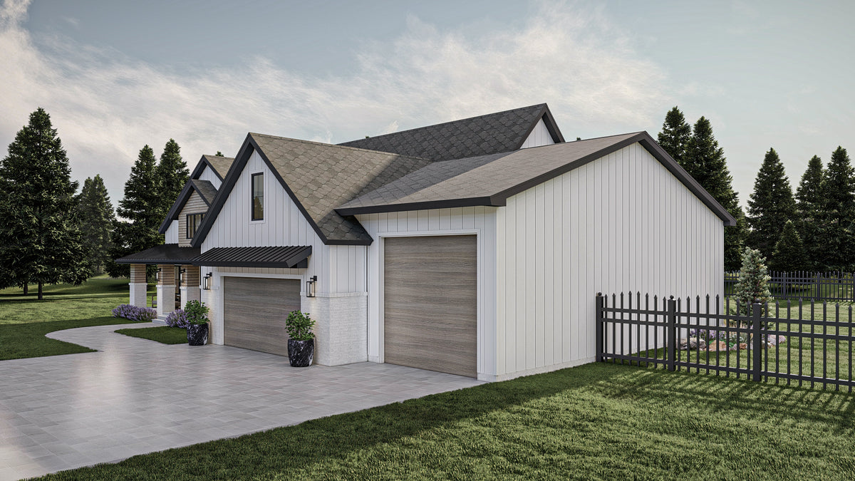 G7903-A Modern Farmhouse, 3 to 5 Bedrooms, 2 to3 Bathrooms | McClure 30397 Exterior-5