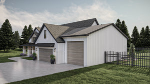 G7903-A Modern Farmhouse, 3 to 5 Bedrooms, 2 to3 Bathrooms | McClure 30397 Exterior-5