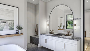 G7904-A Modern Cottage House Master Bathroom, 3 Bedrooms, 2.5 Bathrooms | Barrett Park 30398 
