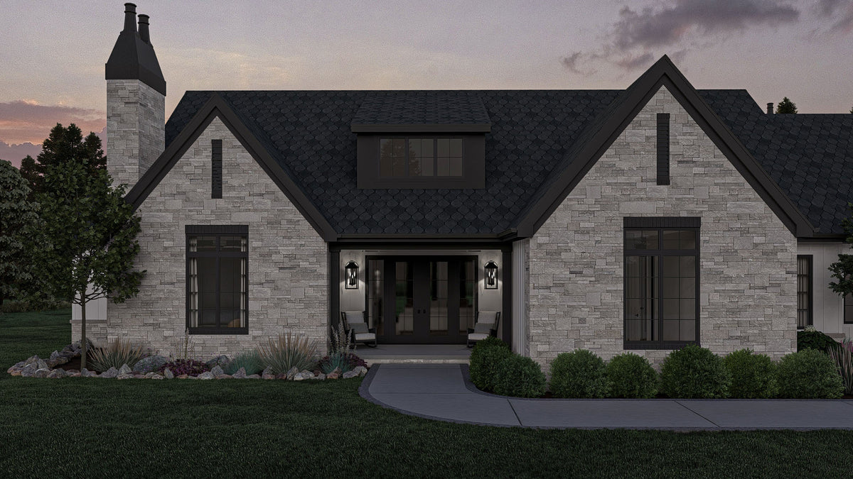 G7904-A Modern Cottage House, 3 Bedrooms, 2.5 Bathrooms | Barrett Park 30398 Exterior-6