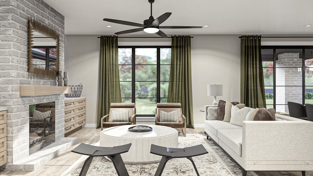 G7902-A Modern Cottage House Great Room, 4 Bedrooms, 4.5 Bathrooms | Charlottesville 30407