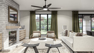 G7902-A Modern Cottage House Great Room, 4 Bedrooms, 4.5 Bathrooms | Charlottesville 30407