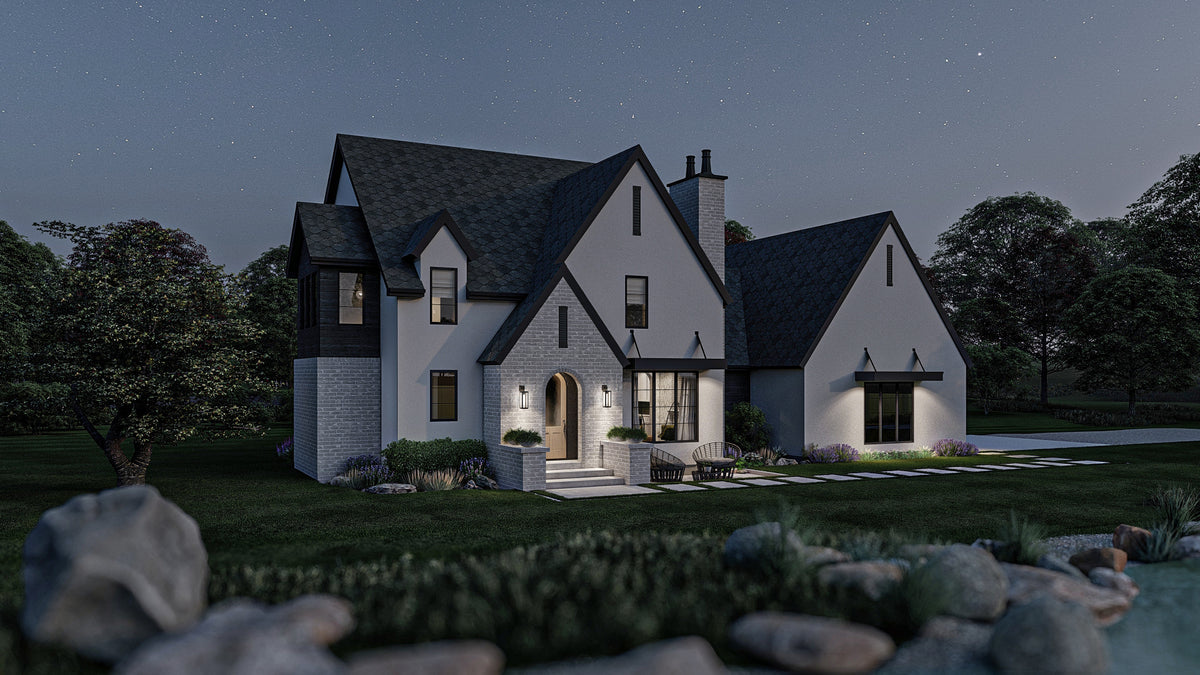 G7902-A Modern Cottage House, 4 Bedrooms, 4.5 Bathrooms | Charlottesville 30407 Exterior-4