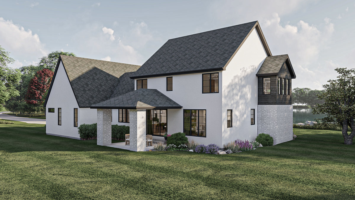 G7902-A Modern Cottage House, 4 Bedrooms, 4.5 Bathrooms | Charlottesville 30407 Exterior-5