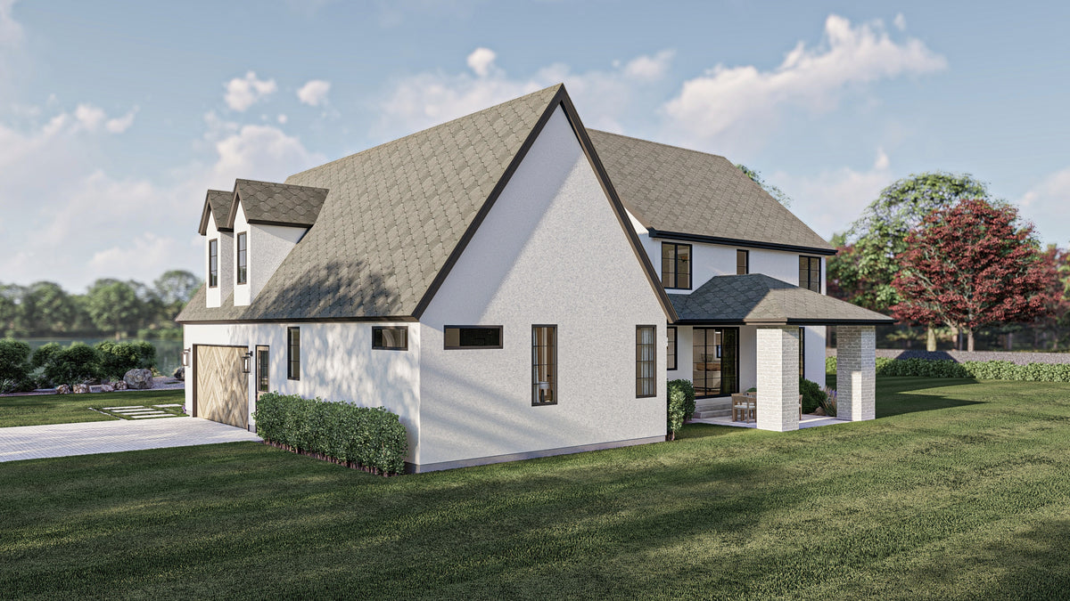 G7902-A Modern Cottage House, 4 Bedrooms, 4.5 Bathrooms | Charlottesville 30407 Exterior-7