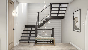 G7902-A Modern Cottage House Stairs, 4 Bedrooms, 4.5 Bathrooms | Charlottesville 30407