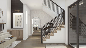 G8223-A Modern Cottage House Entry, 5 to 7 Bedrooms, 3.5 to 5.5 Bathrooms | Marshall Way House Plan 