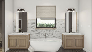 G8223-A Modern Cottage House Master Bath, 5 to 7 Bedrooms, 3.5 to 5.5 Bathrooms | Marshall Way House Plan 