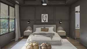 G8223-A Modern Cottage House Master Bedroom, 5 to 7 Bedrooms, 3.5 to 5.5 Bathrooms | Marshall Way House Plan 