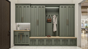 G8222-A Modern Mountain House Mud Room, 2 to 4 Bedrooms, 2.5 to 5.5 Bathrooms | Sequoia House Plan 