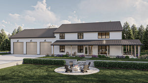G7879-A Barndominium House, 4 Bedrooms, 3.5 Bathrooms | Clear Creek 30437 Exterior