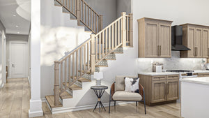 G7879-A Barndominium House Stairs, 4 Bedrooms, 3.5 Bathrooms | Clear Creek 30437 