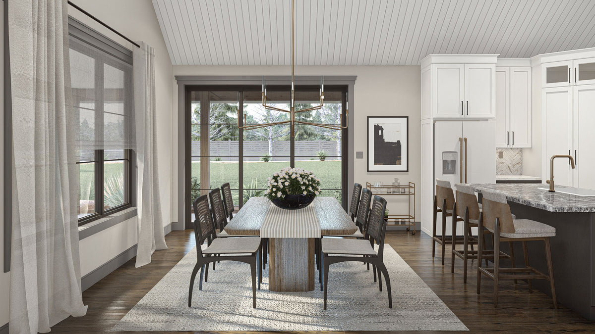 G7880-A Barndominium House Dining, 3 Bedrooms, 2 Bathrooms | Chimney Rock 30438