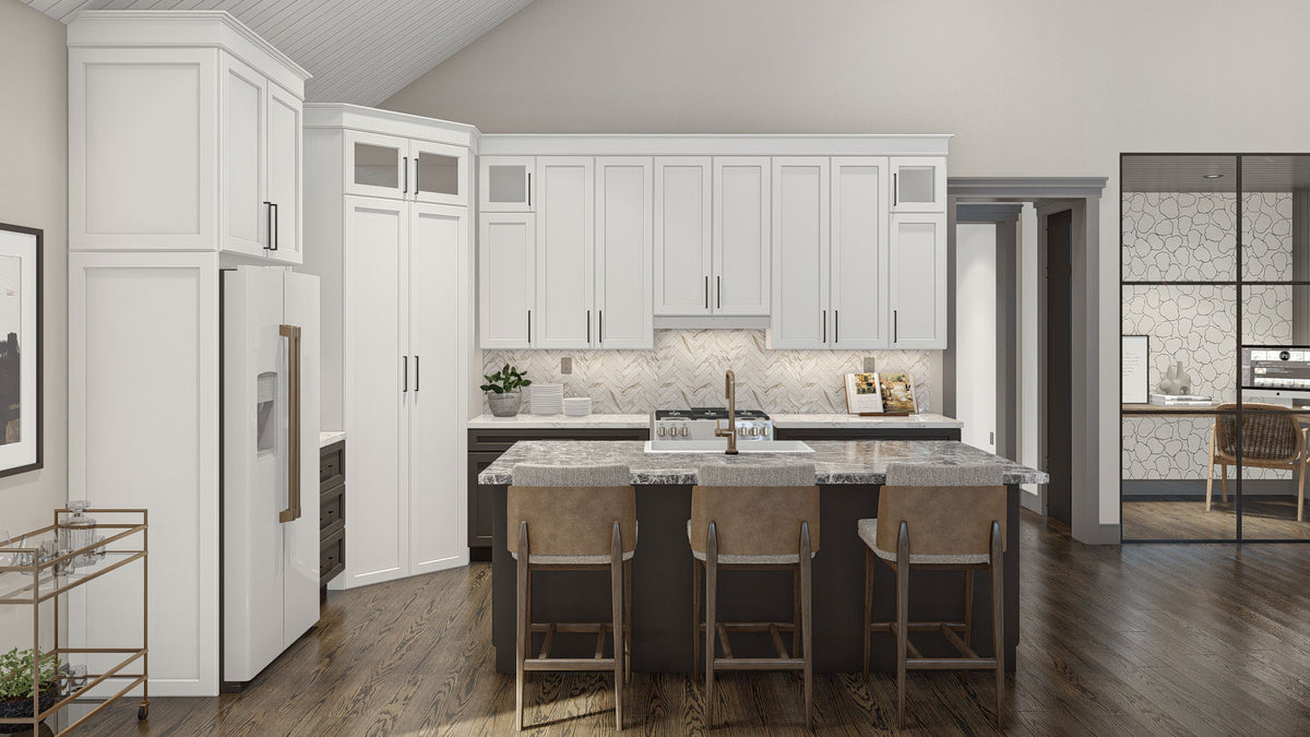 G7880-A Barndominium House Kitchen, 3 Bedrooms, 2 Bathrooms | Chimney Rock 30438
