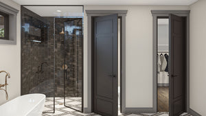 G7880-A Barndominium House Master Bathroom, 3 Bedrooms, 2 Bathrooms | Chimney Rock 30438