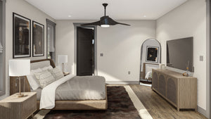 G7880-A Barndominium House Master Bedroom, 3 Bedrooms, 2 Bathrooms | Chimney Rock 30438