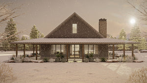 G7880-A Barndominium House, 3 Bedrooms, 2 Bathrooms | Chimney Rock 30438 Exterior-6