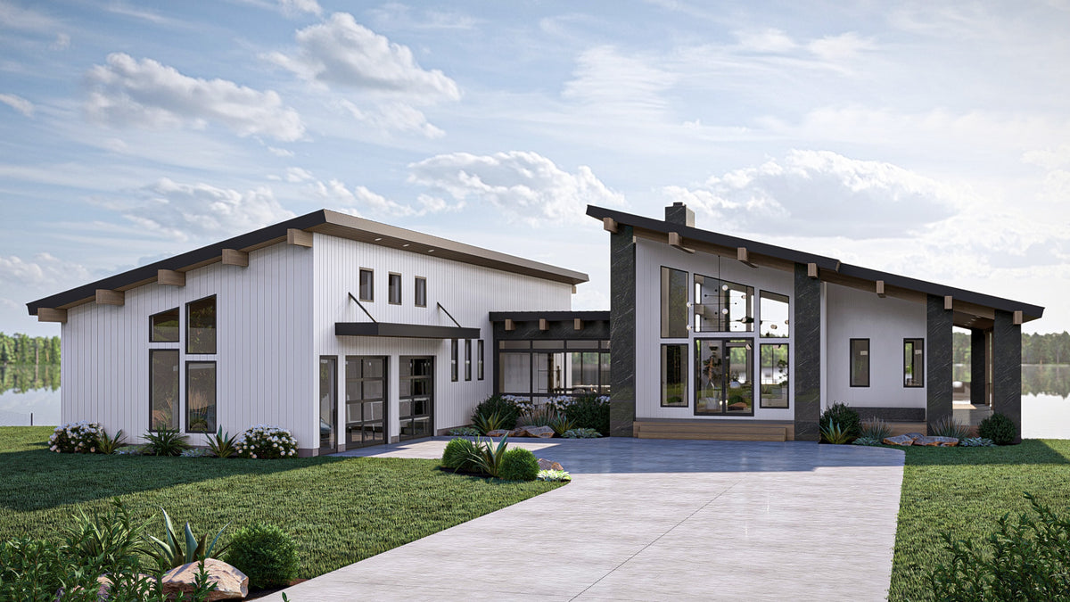 G7905-A Contemporary House, 2 Bedrooms, 2.5 Bathrooms | Marshbrooke 30458 Exterior