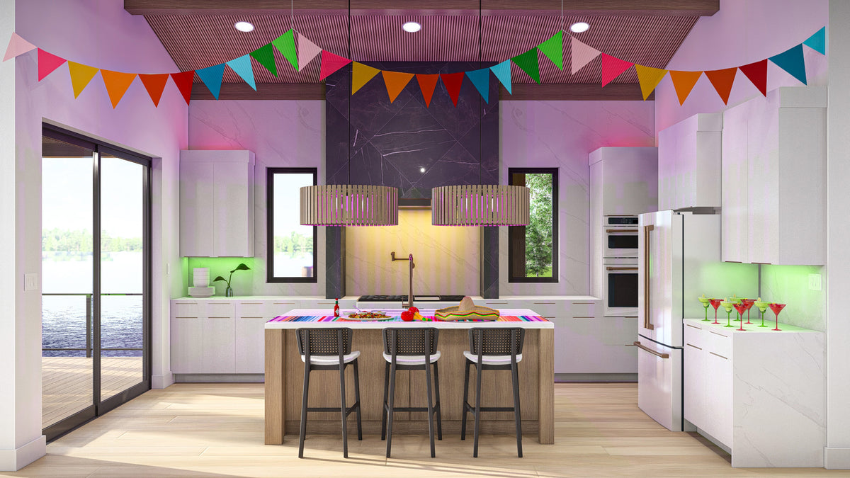 G7905-A Contemporary House Kitchen, 2 Bedrooms, 2.5 Bathrooms | Marshbrooke 30458 