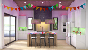 G7905-A Contemporary House Kitchen, 2 Bedrooms, 2.5 Bathrooms | Marshbrooke 30458 