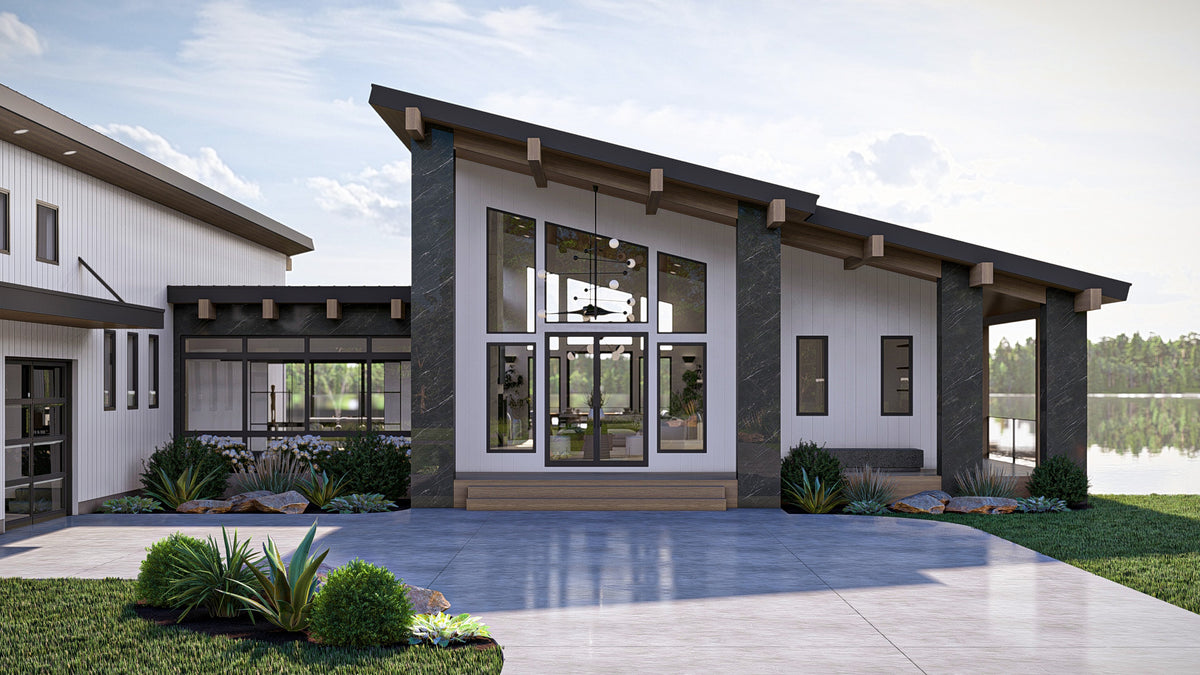 G7905-A Contemporary House, 2 Bedrooms, 2.5 Bathrooms | Marshbrooke 30458 Exterior-9