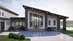 G7905-A Contemporary House, 2 Bedrooms, 2.5 Bathrooms | Marshbrooke 30458 Exterior-9