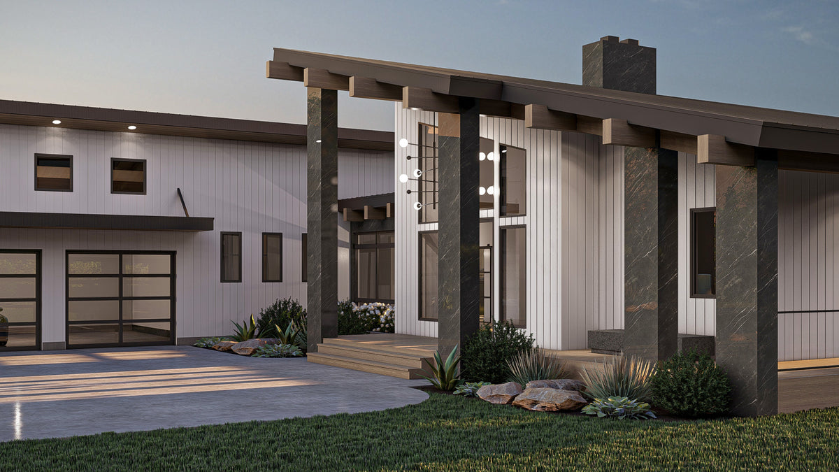 G7905-A Contemporary House, 2 Bedrooms, 2.5 Bathrooms | Marshbrooke 30458 Exterior-10