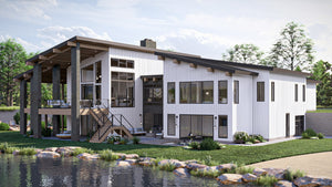 G7905-A Contemporary House, 2 Bedrooms, 2.5 Bathrooms | Marshbrooke 30458 Exterior-5
