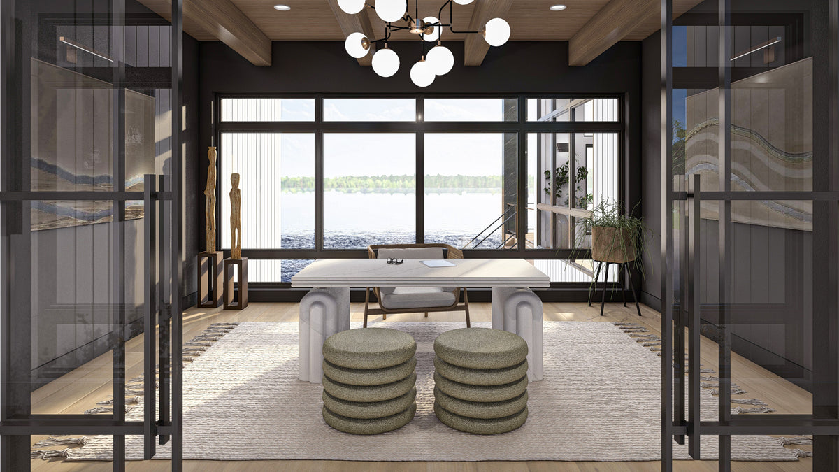 G7905-A Contemporary House Office, 2 Bedrooms, 2.5 Bathrooms | Marshbrooke 30458 