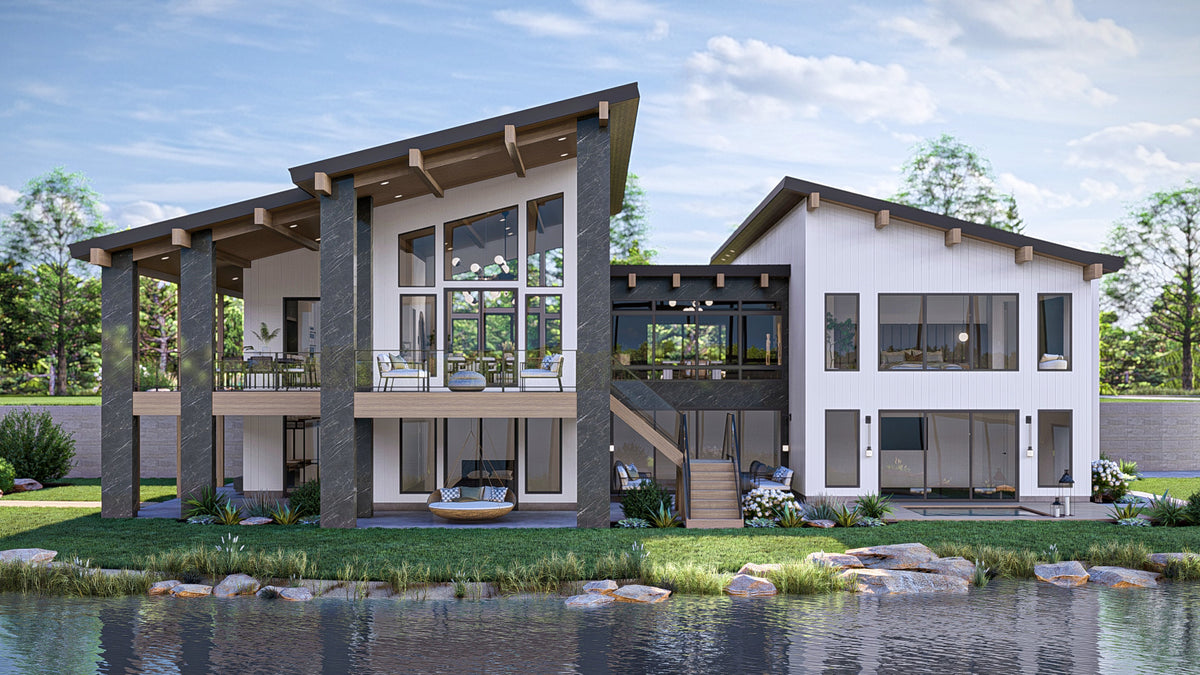 G7905-A Contemporary House, 2 Bedrooms, 2.5 Bathrooms | Marshbrooke 30458 Exterior-7
