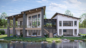 G7905-A Contemporary House, 2 Bedrooms, 2.5 Bathrooms | Marshbrooke 30458 Exterior-7