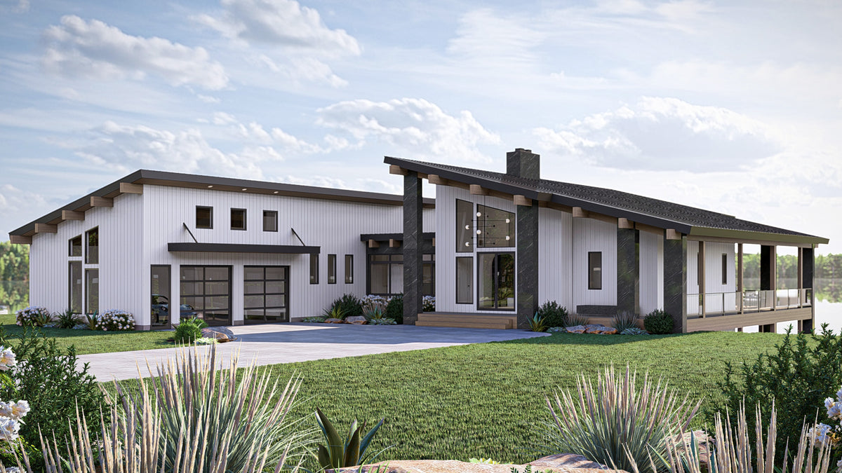 G7905-A Contemporary House, 2 Bedrooms, 2.5 Bathrooms | Marshbrooke 30458 Exterior-8