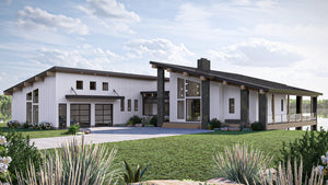 G7905-A Contemporary House, 2 Bedrooms, 2.5 Bathrooms | Marshbrooke 30458 Exterior-8