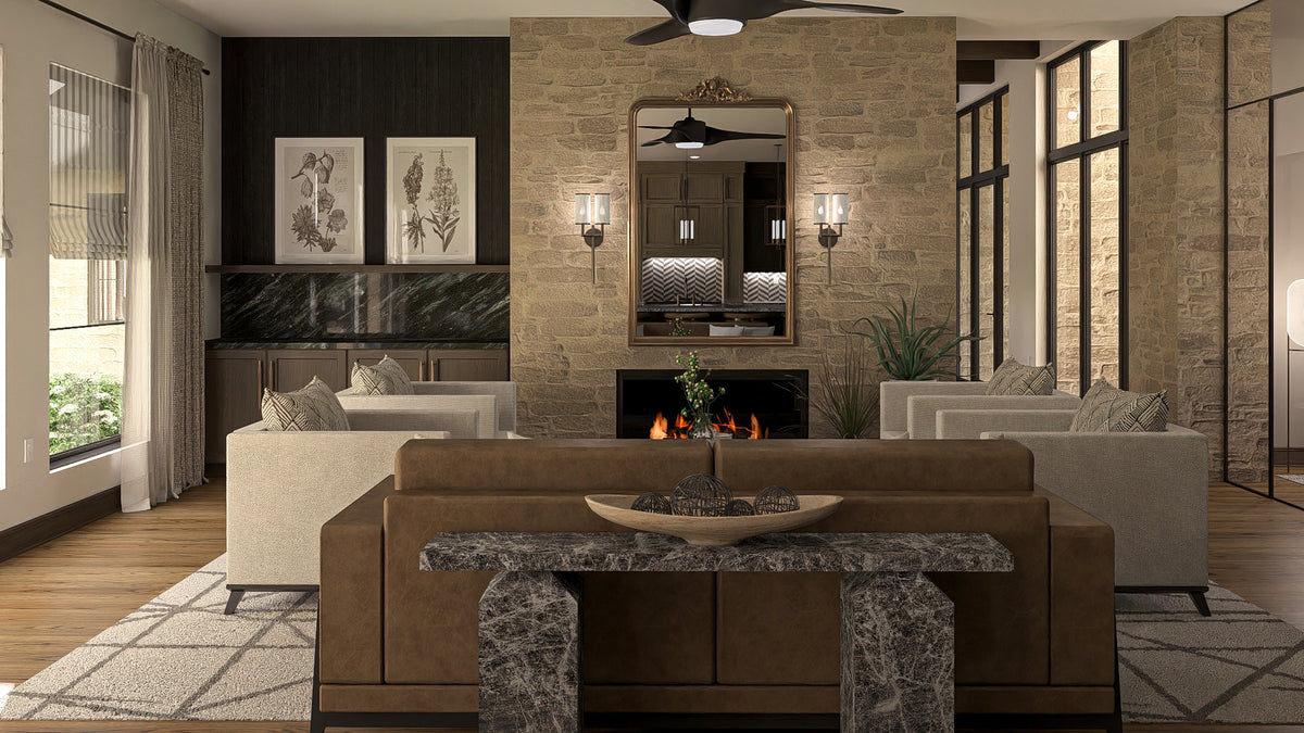 G7962-A Modern Transitional House Great Room, 3 Bedrooms, 2.5 Bathrooms | Perryville 30466 