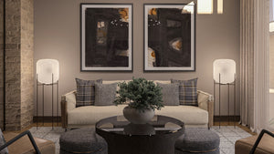 G7962-A Modern Transitional House Living Room, 3 Bedrooms, 2.5 Bathrooms | Perryville 30466 